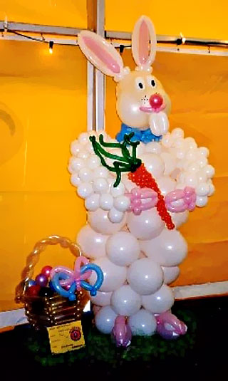 Ballonfigure Osterhase