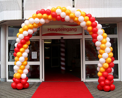 Luftballonbogen Sportparadies